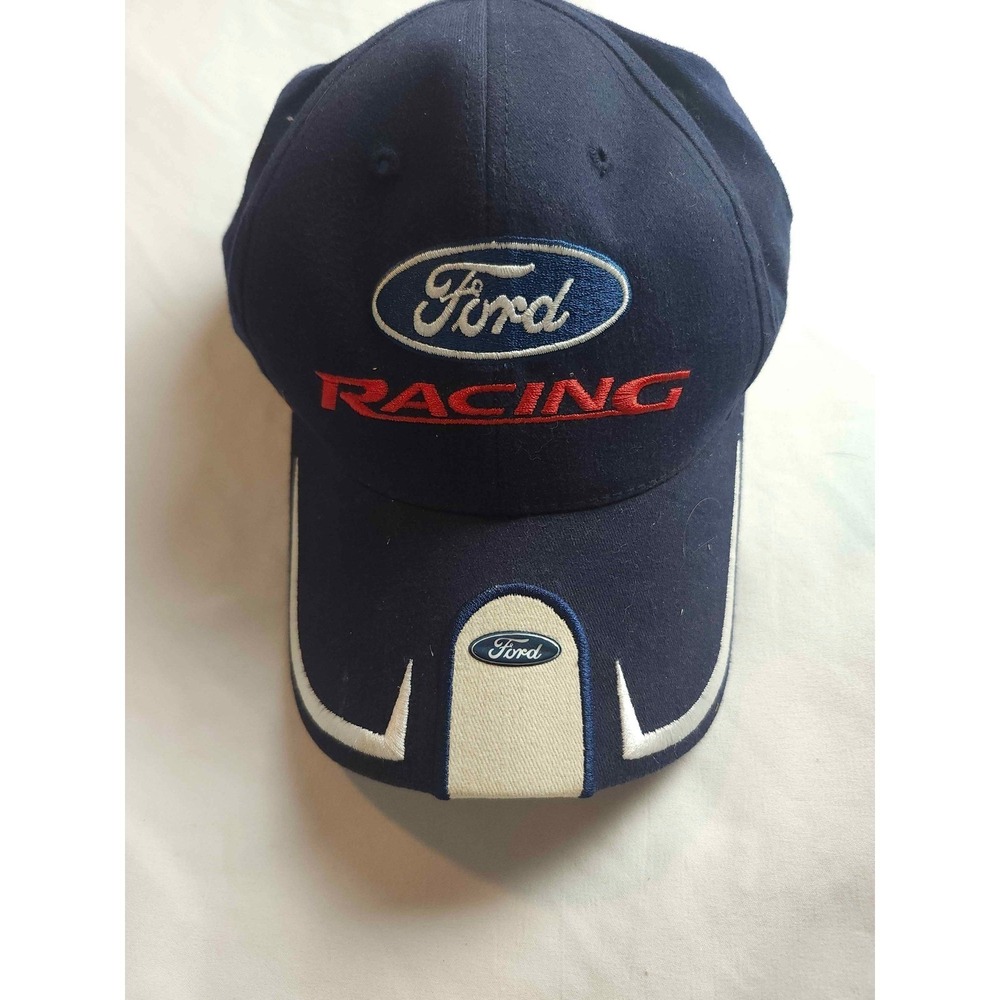 Ford‎ Racing NASCAR Hat Mens Navy Blue H3 Sportgear